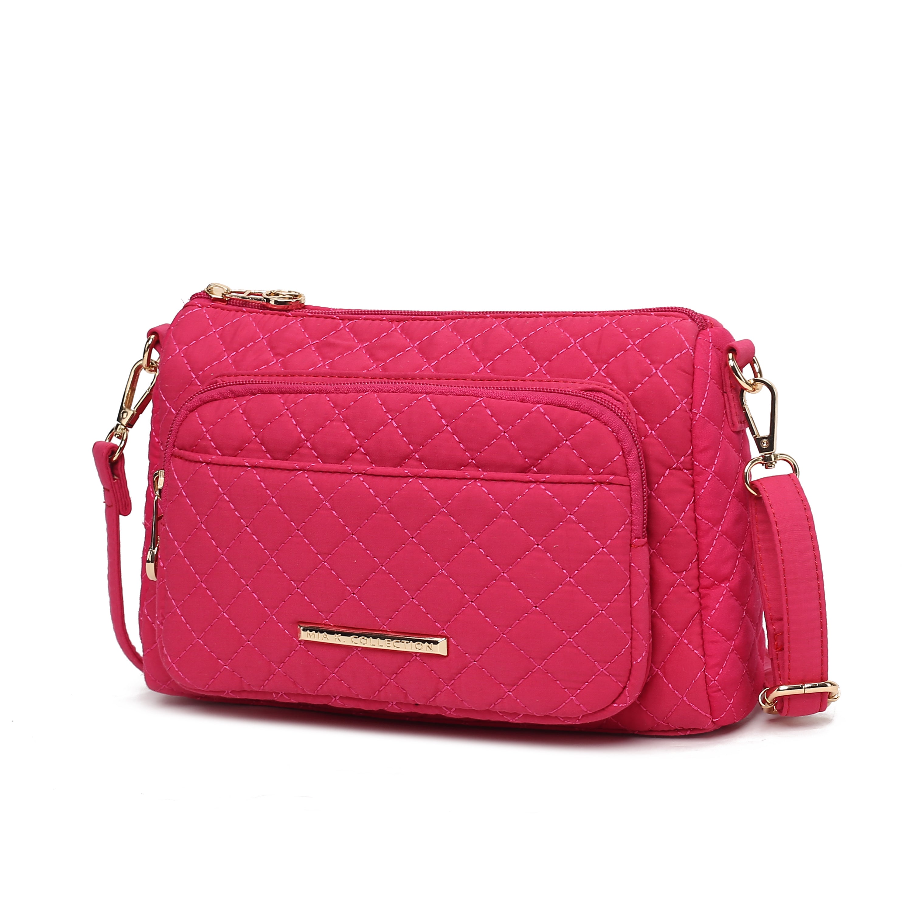 Rosalie Solid Quilted Cotton Women Shoulder Bag