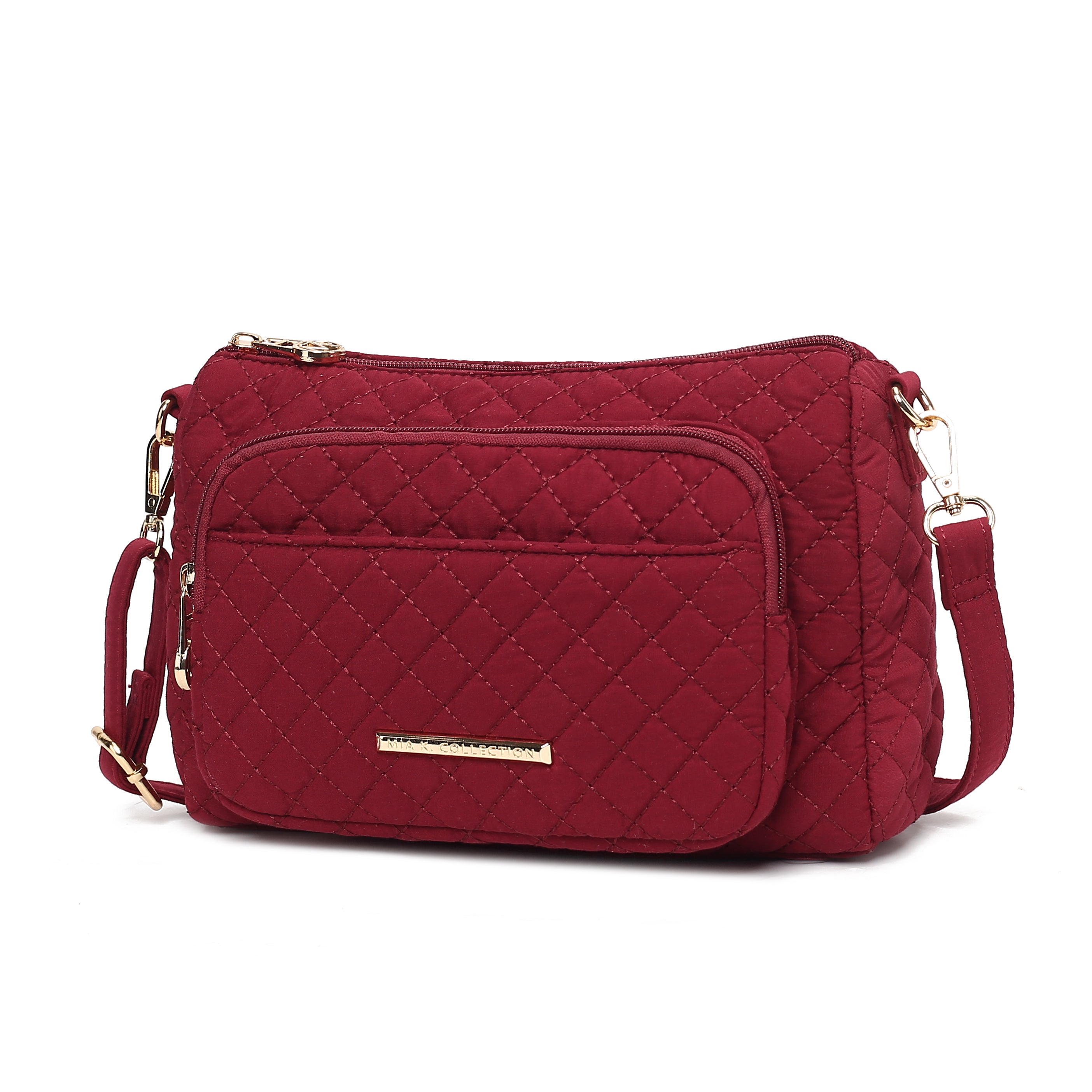 Rosalie Solid Quilted Cotton Women Shoulder Bag