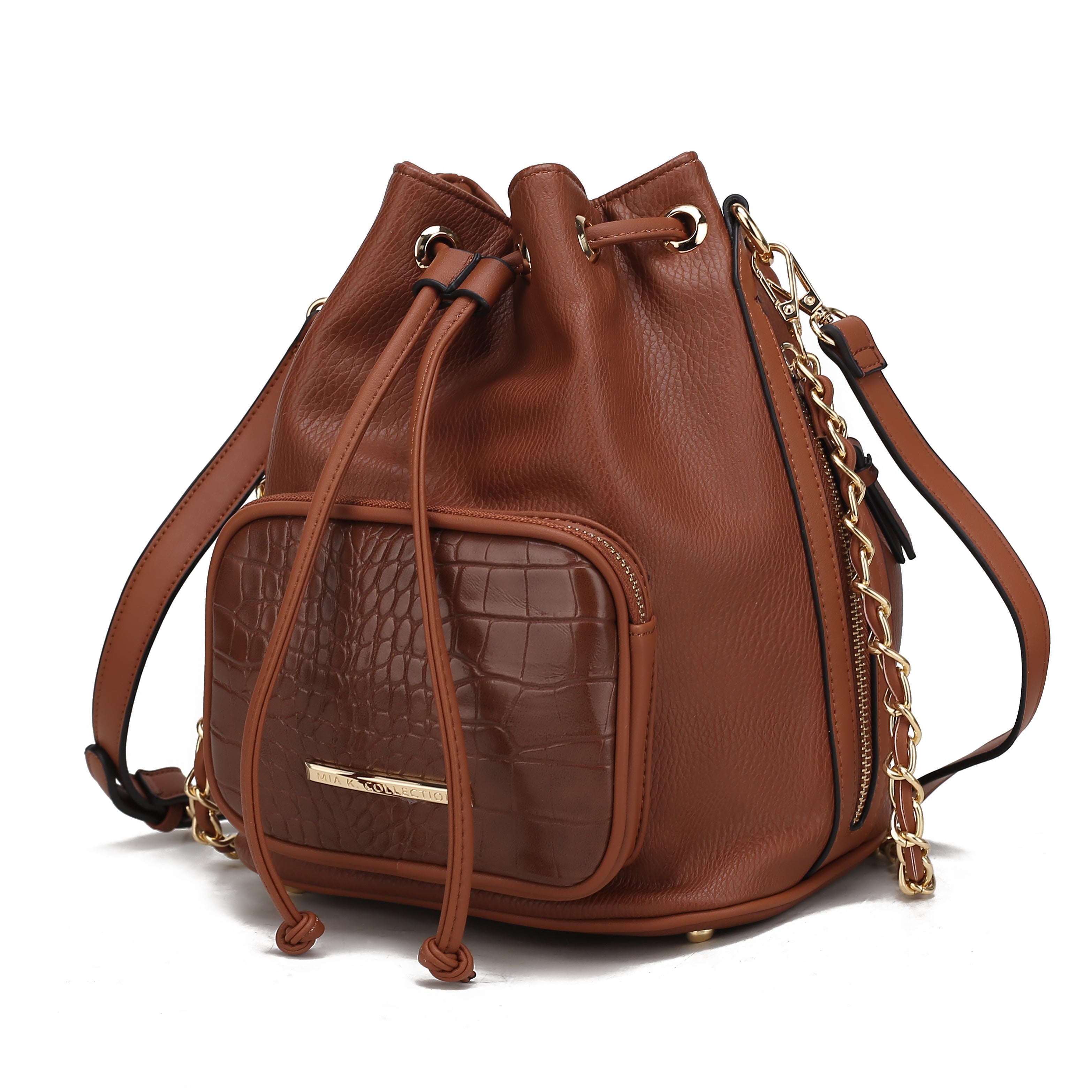 Azalea Vegan Leather Women Bucket Bag