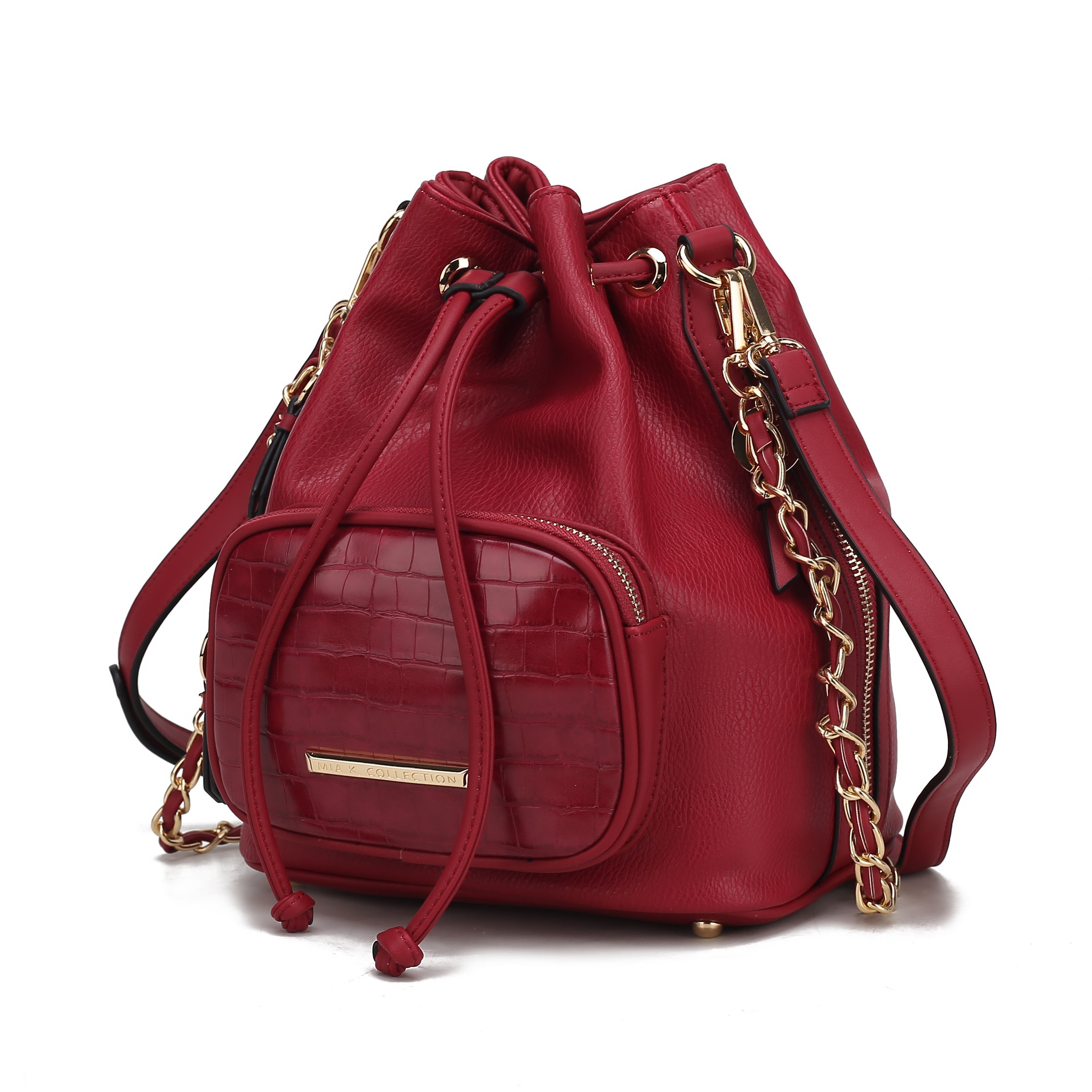 Azalea Vegan Leather Women Bucket Bag