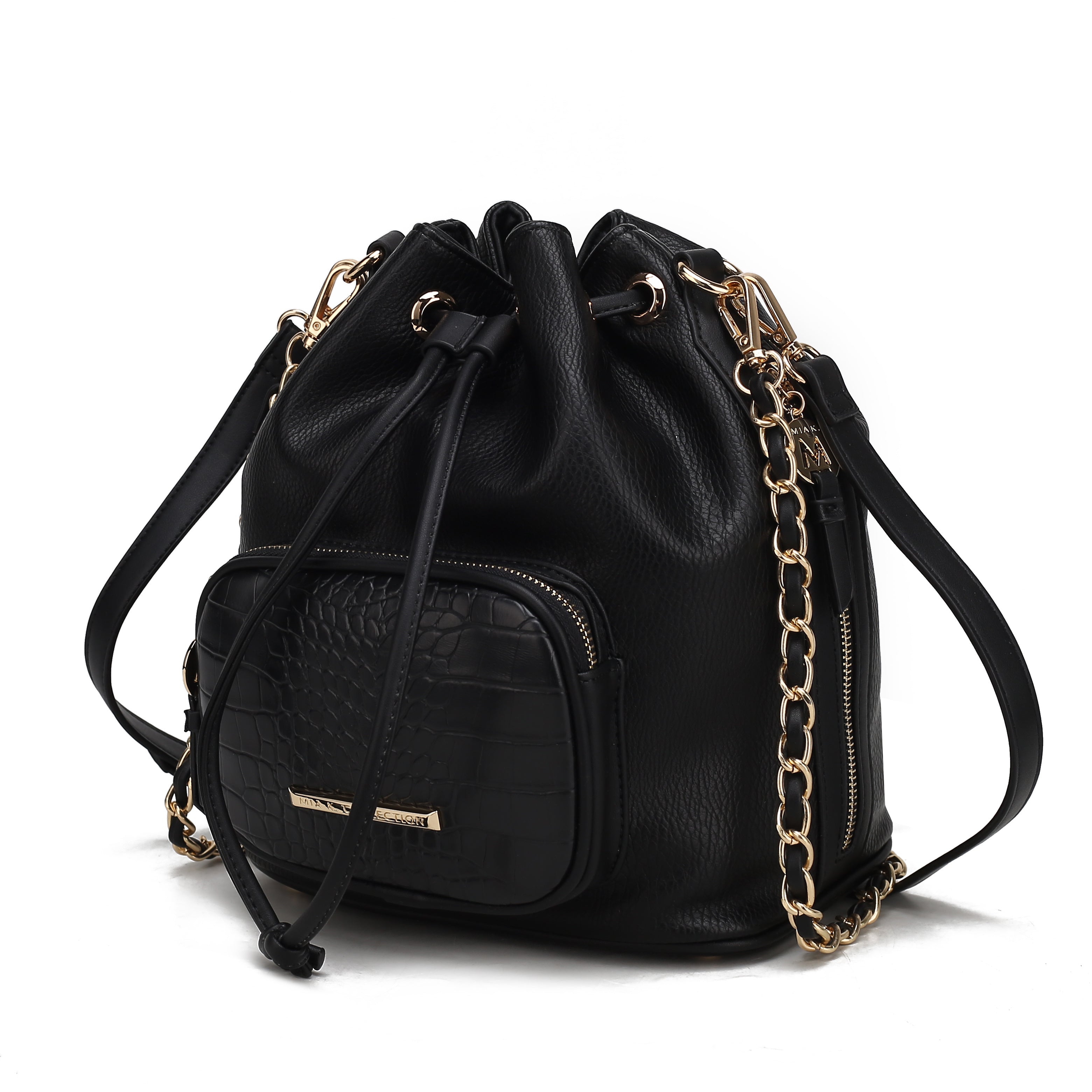 Azalea Vegan Leather Women Bucket Bag