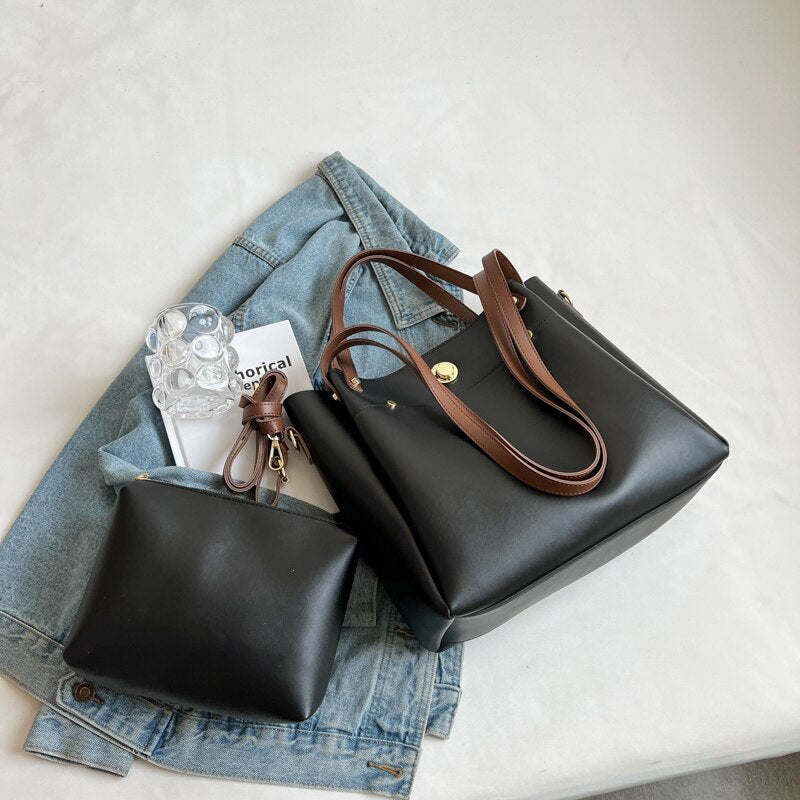 JOZY Totes Bags For Women Trend Fashion Design Leather Shoulder Side Bag Female New Crossbody Purse Luxury Ladies
