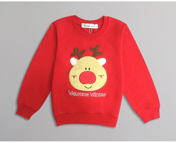 Christmas Clothes Family Matching Clothes 100%Cotton T-shirt Mother Father Baby Clothes Family Outfits Family Clothes CE120