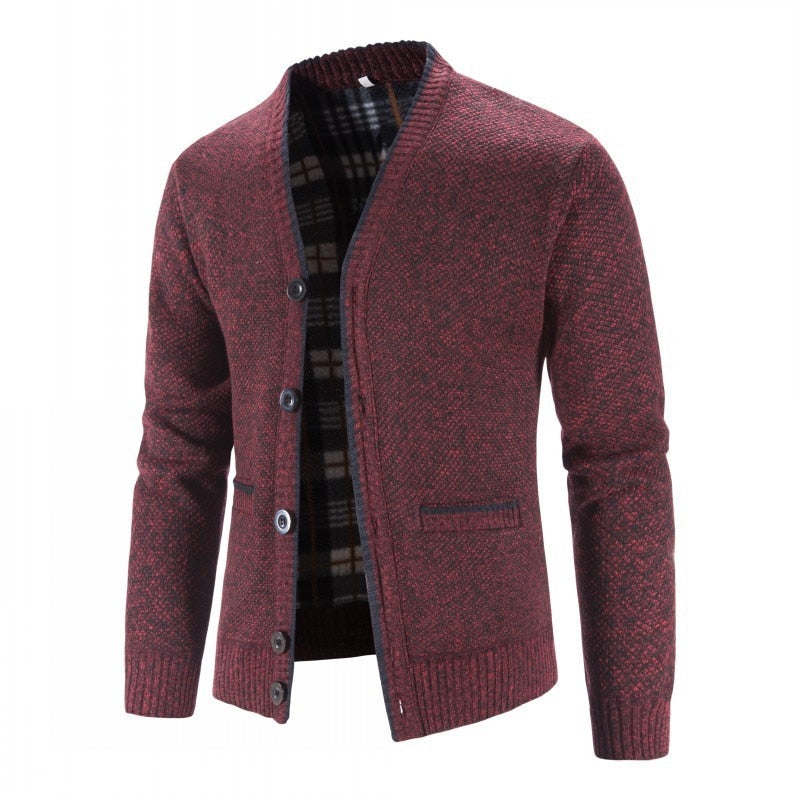 Sweaters Coats Men Winter Thicker Knitted Cardigan Sweatercoats Slim Fit Men's Knit Warm Sweater Jackets Men Knit Clothes