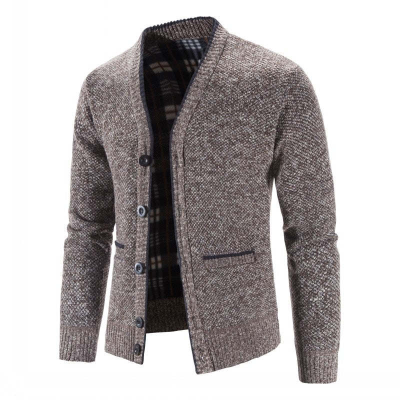 Sweaters Coats Men Winter Thicker Knitted Cardigan Sweatercoats Slim Fit Men's Knit Warm Sweater Jackets Men Knit Clothes