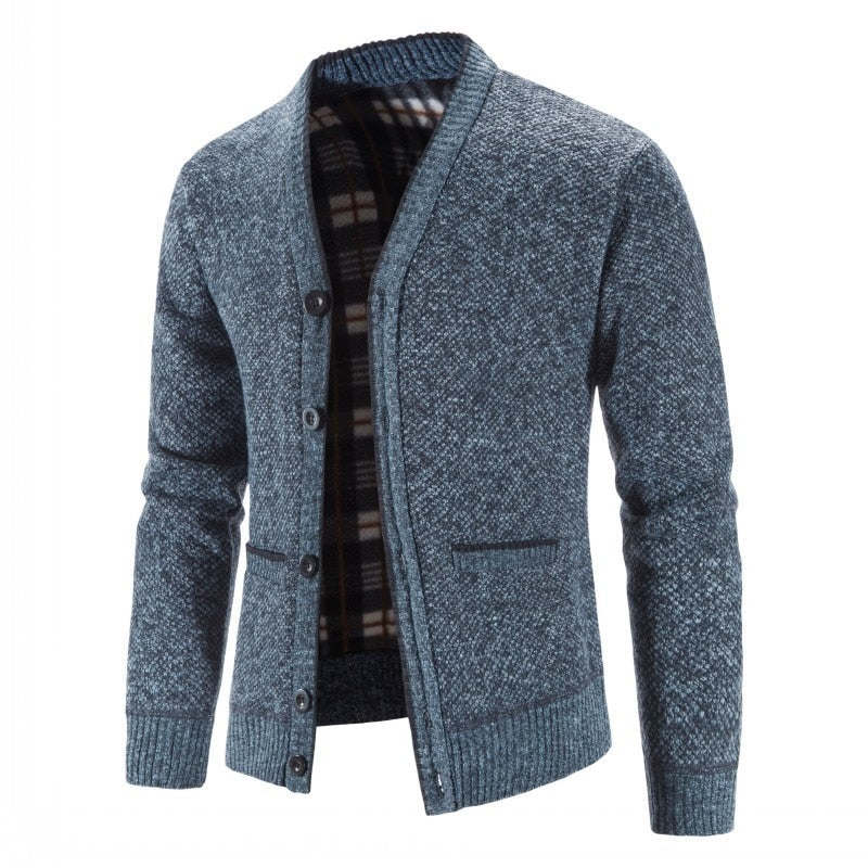 Sweaters Coats Men Winter Thicker Knitted Cardigan Sweatercoats Slim Fit Men's Knit Warm Sweater Jackets Men Knit Clothes