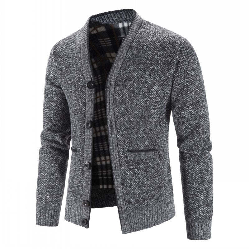 Sweaters Coats Men Winter Thicker Knitted Cardigan Sweatercoats Slim Fit Men's Knit Warm Sweater Jackets Men Knit Clothes
