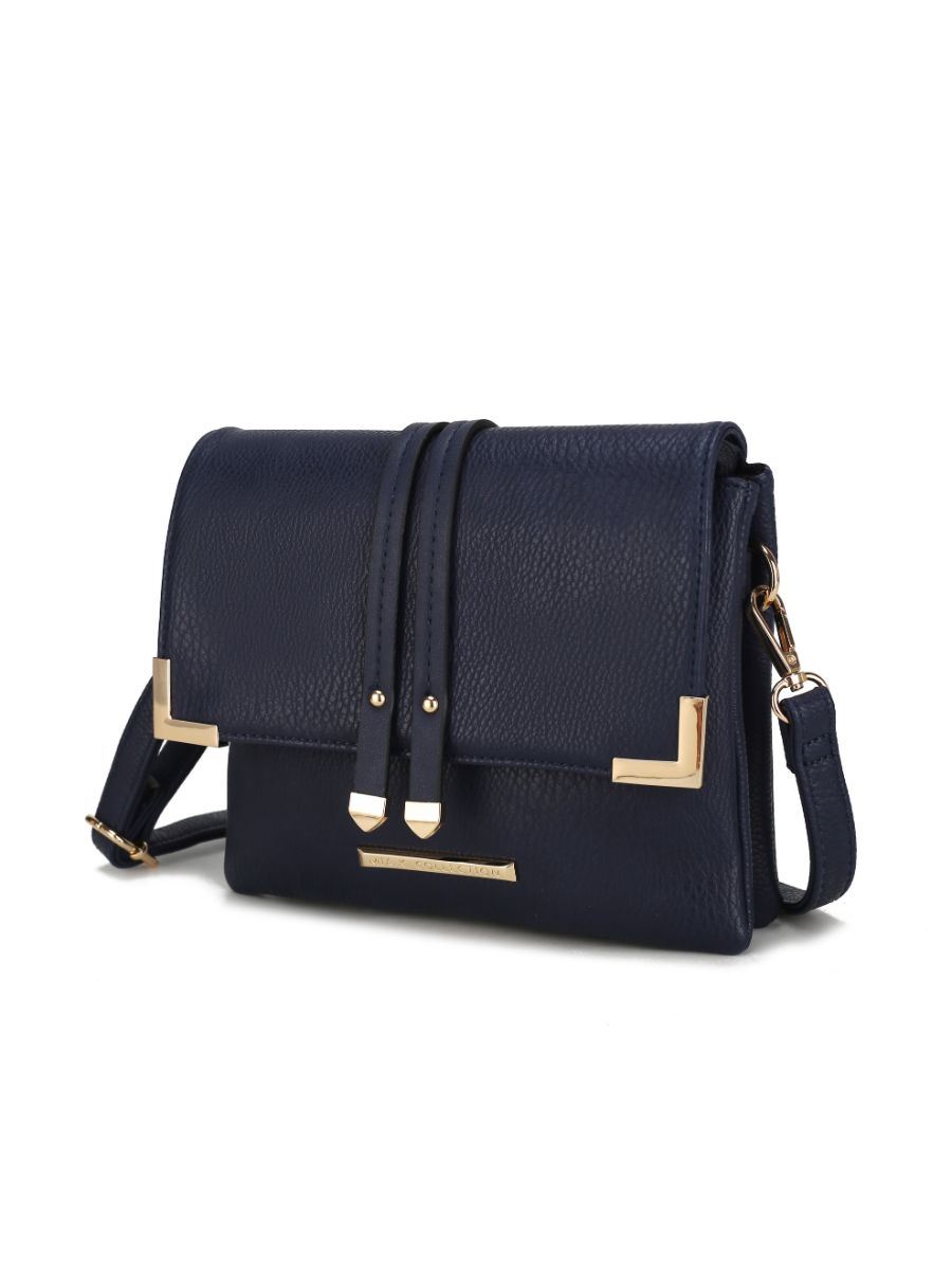 MKF Collection Valeska Multi Compartment Crossbody by Mia k