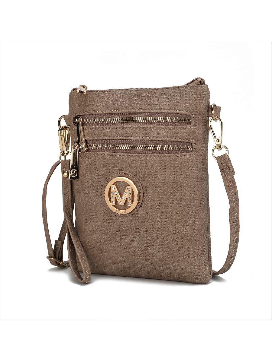 MKF Collection Andrea Milan M Signature Crossbody by Mia k