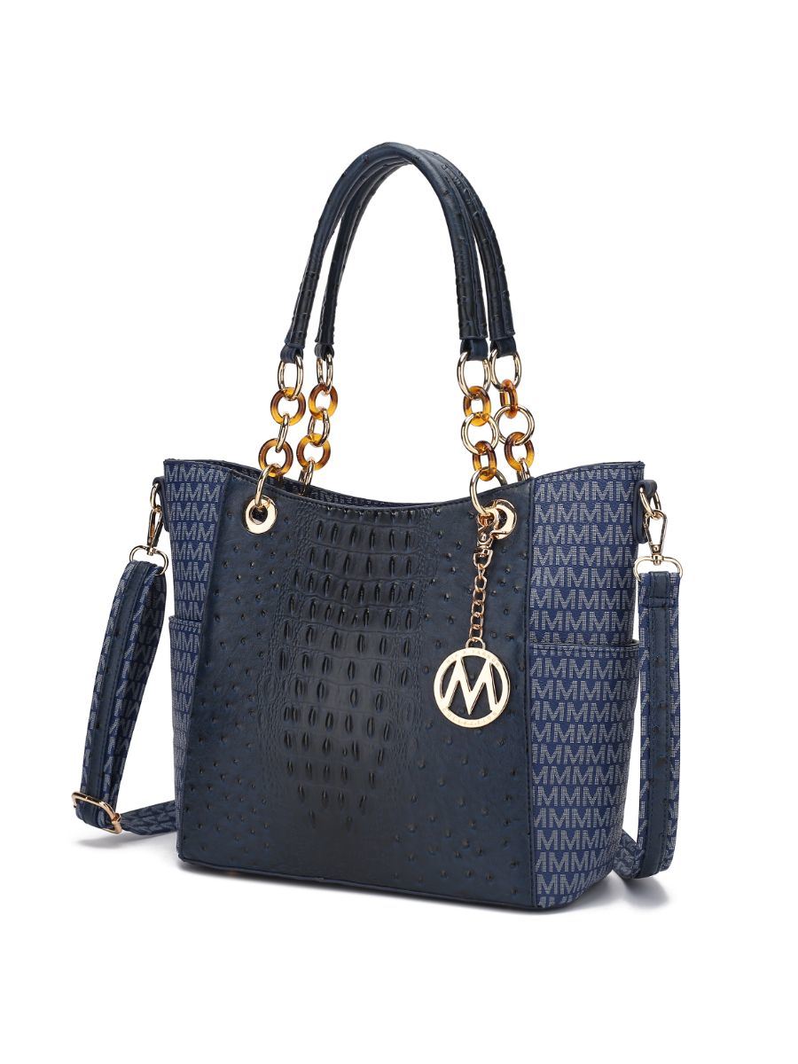 MKF Collection Miriam Signature Tote Handbag by Mia k