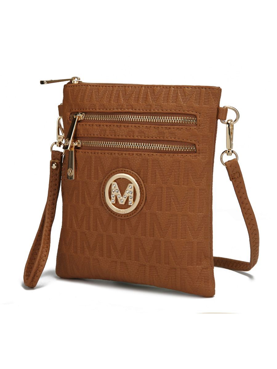 MKF Collection Andrea Milan M Signature Crossbody by Mia k