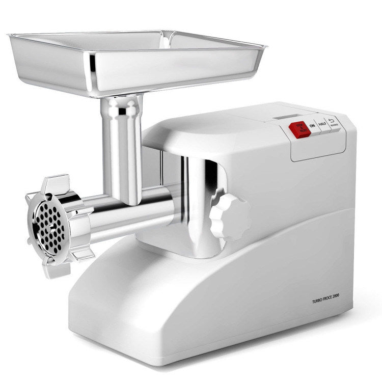 2000 W Electric Meat Grinder with 1 Blade and 3 Plates