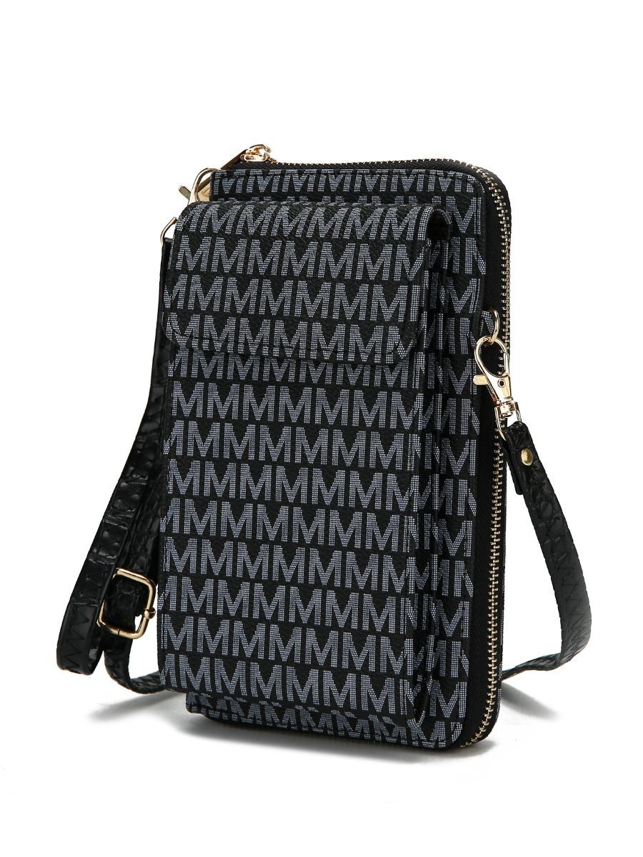 MKF Collection Mala Phone Wallet Crossbody Bag by Mia k