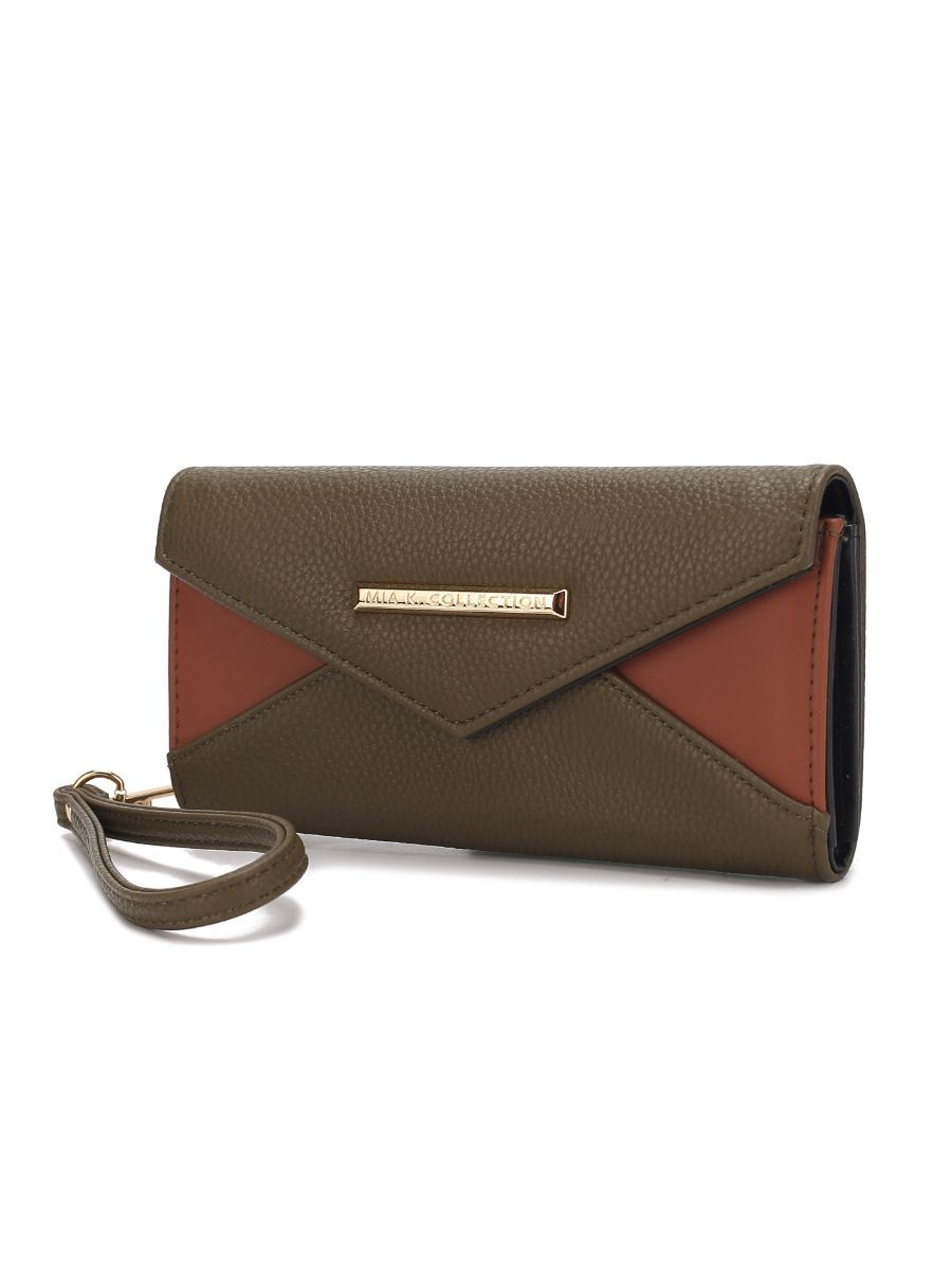 MKF Collection Kearny Vegan Leather Women Wallet Bag by Mia k