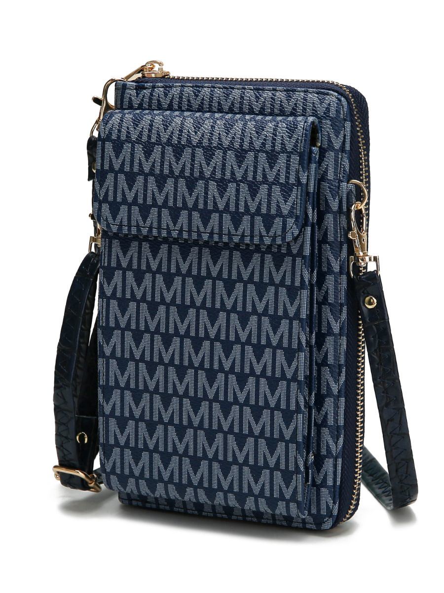 MKF Collection Mala Phone Wallet Crossbody Bag by Mia k