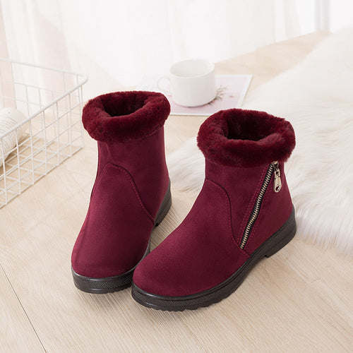 Winter High Snow Boots Women's Wild Warm