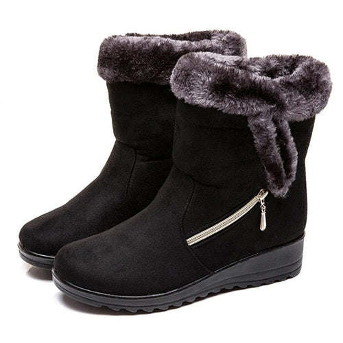 Women Snow Boots Women Winter Shoes Ladies