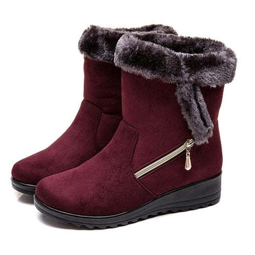 Women Snow Boots Women Winter Shoes Ladies