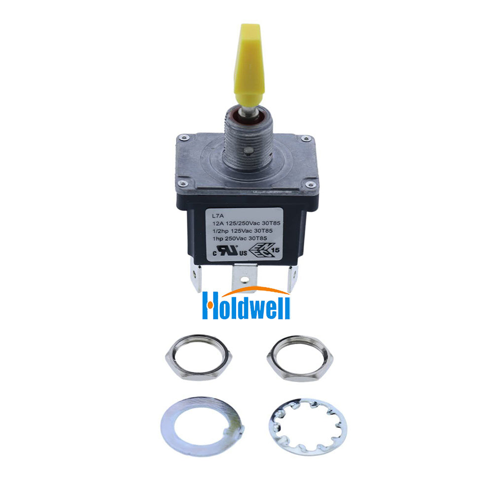 Holdwell 3 Position Toggle Switch 4360314 Compatible for JLG 80H 80HX 86HX 120HX 400S 450A 460SJ 601S 660SJC