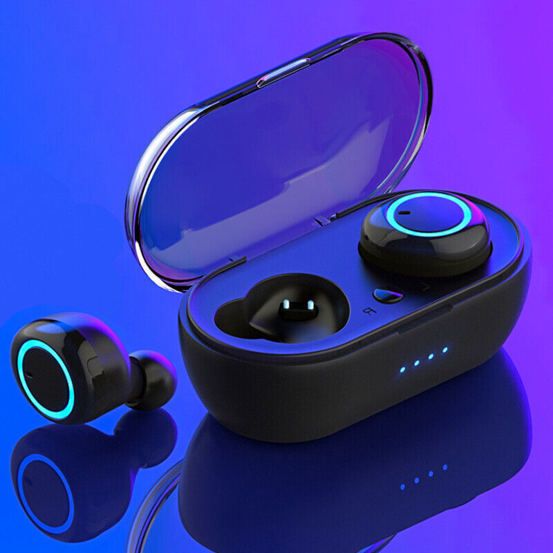 Waterproof Bluetooth 5.0 Wireless Earbuds Headphone Headset Noise Cancelling TWS Bluetooth Wireless Earbuds with Microphone- Stereo Sound in-Ear Bluet