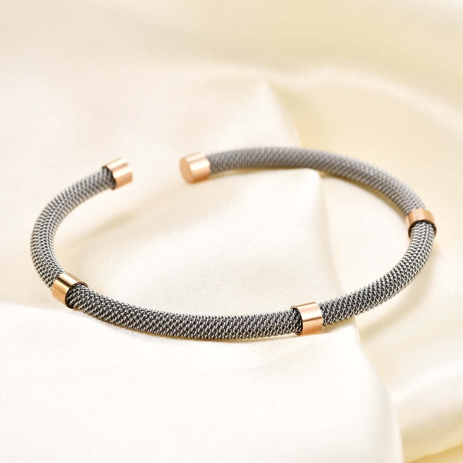 3 Colors lockable Braclets Bangles For Women Hot Selling Brand Jewelry 316L Stainless Steel Bracelet and Bangle Adjustable