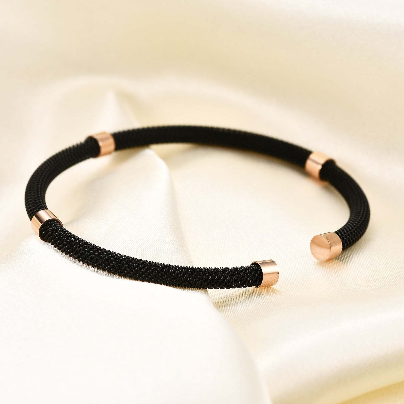3 Colors lockable Braclets Bangles For Women Hot Selling Brand Jewelry 316L Stainless Steel Bracelet and Bangle Adjustable