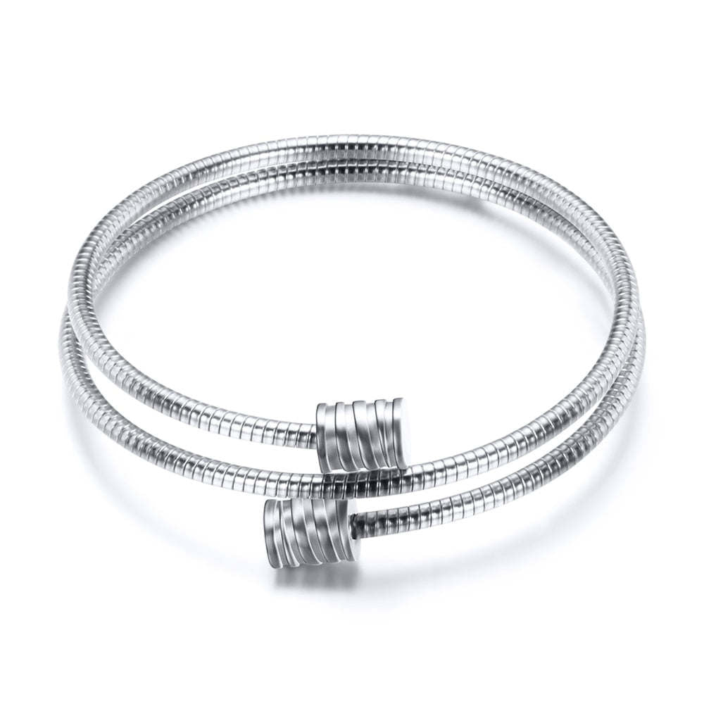 3 Colors lockable Braclets Bangles For Women Hot Selling Brand Jewelry 316L Stainless Steel Bracelet and Bangle Adjustable