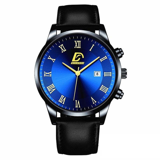 2023 Luxury Fashion Men's Minimalist Watches Luxury Stainless Steel Mesh Belt Quartz Watch Men Business Casual Clock reloj hombre