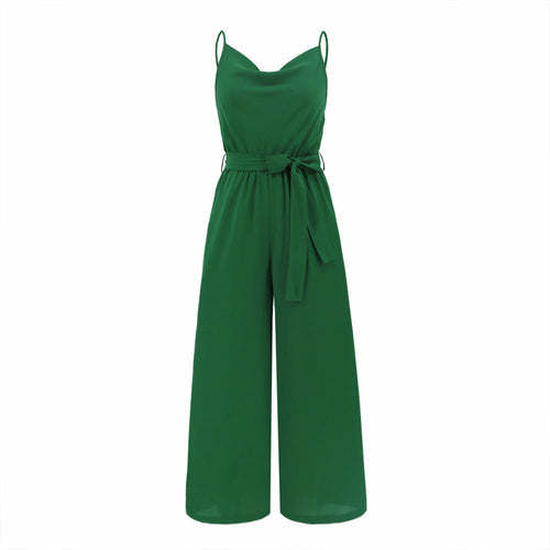 Sleeveless Women Jumpsuit