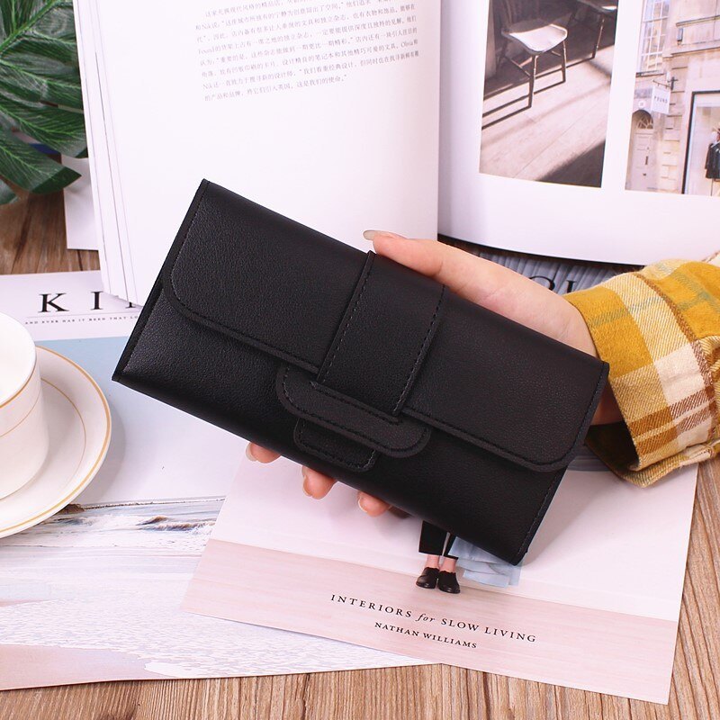 2024 Long Women Wallets Free Name Customized Lady's Fashion Quality PU Female Wallet Photo Women Purse