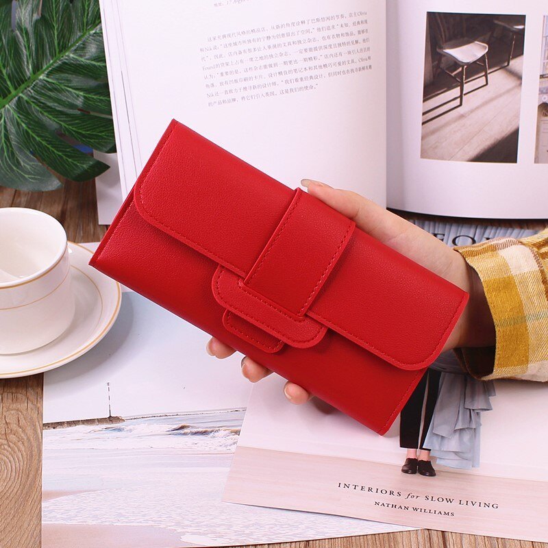 2024 Long Women Wallets Free Name Customized Lady's Fashion Quality PU Female Wallet Photo Women Purse