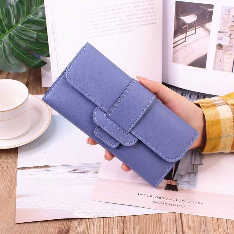 2024 Long Women Wallets Free Name Customized Lady's Fashion Quality PU Female Wallet Photo Women Purse