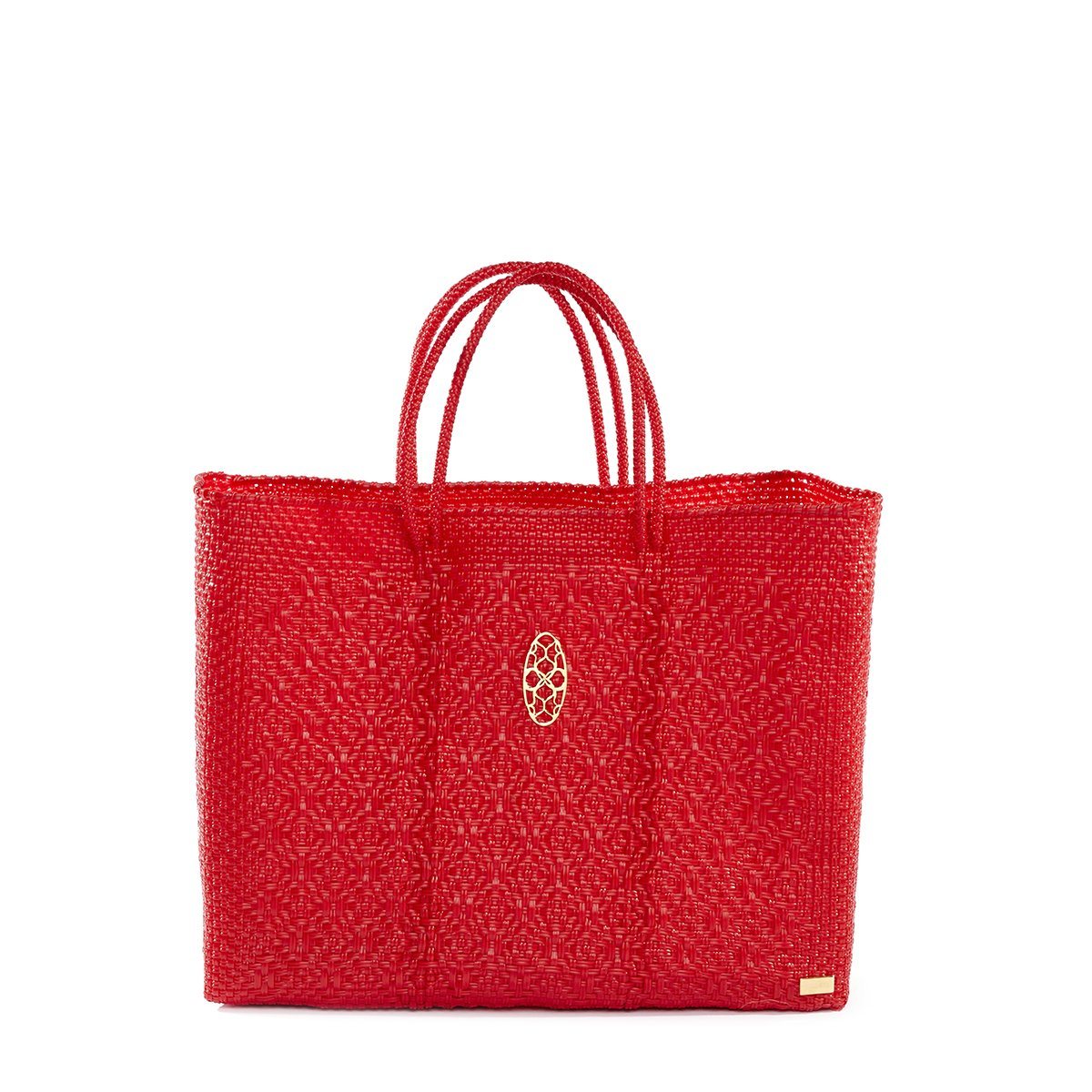 RED BOOK TOTE BAG AND CLUTCH