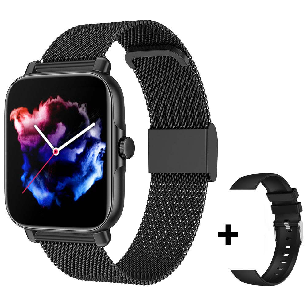 Bluetooth Smart Watch Men Heart Rate Fitness Tracker Watches IP67 Waterproof Women Smartwatch for Android IOS