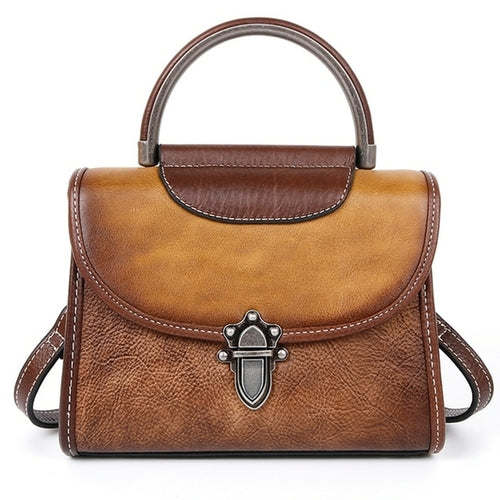 High Quality Real Cowhide Women Messenger Shoulder Tote Bags Female