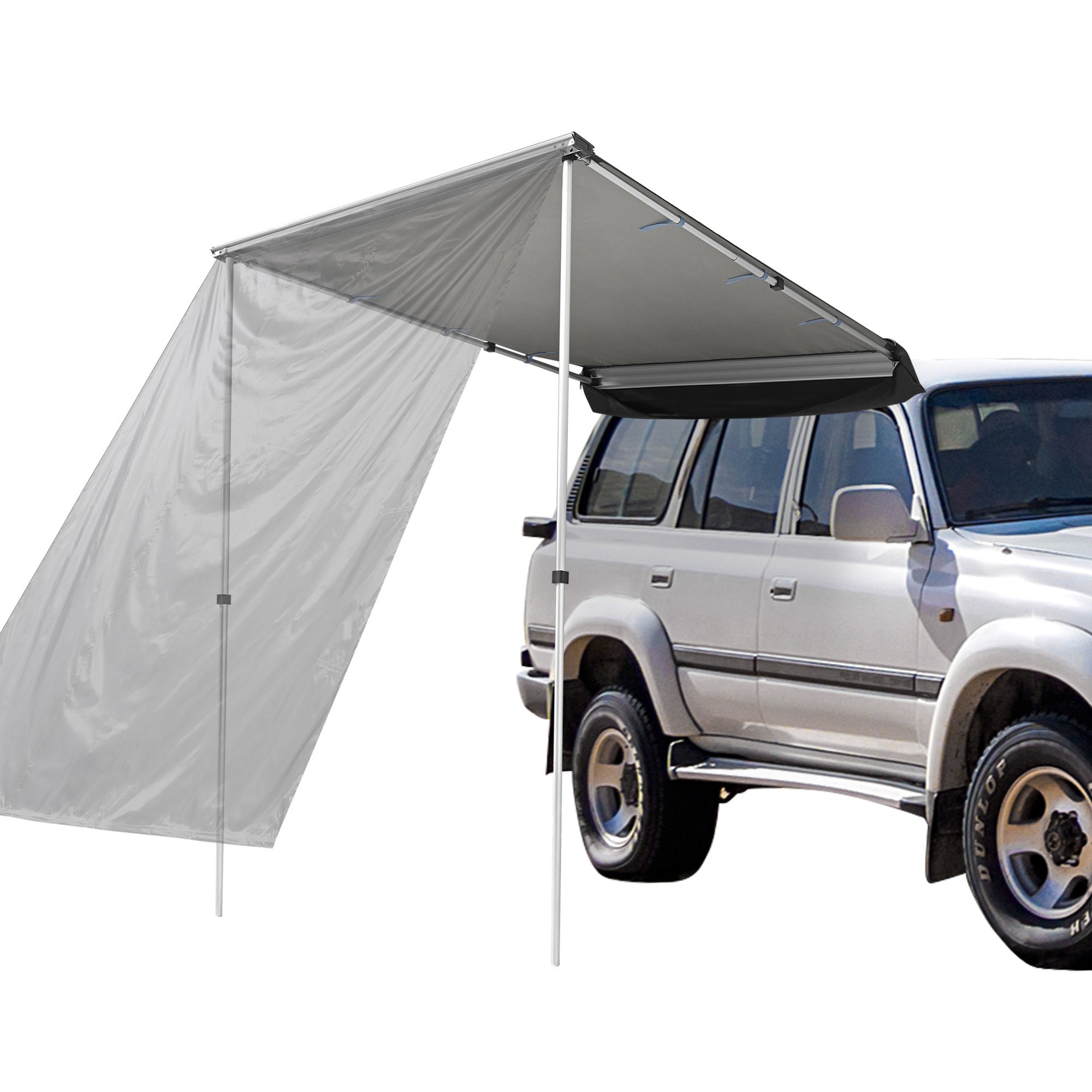 4.6x6.4 Ft Car Side Awning/Grey