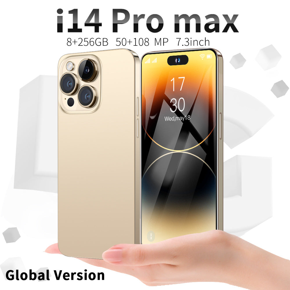 Hot Sale Brand New Smart Mobile Phone i14Pro Max Dual Nano SIM Android Version Ready In Stock