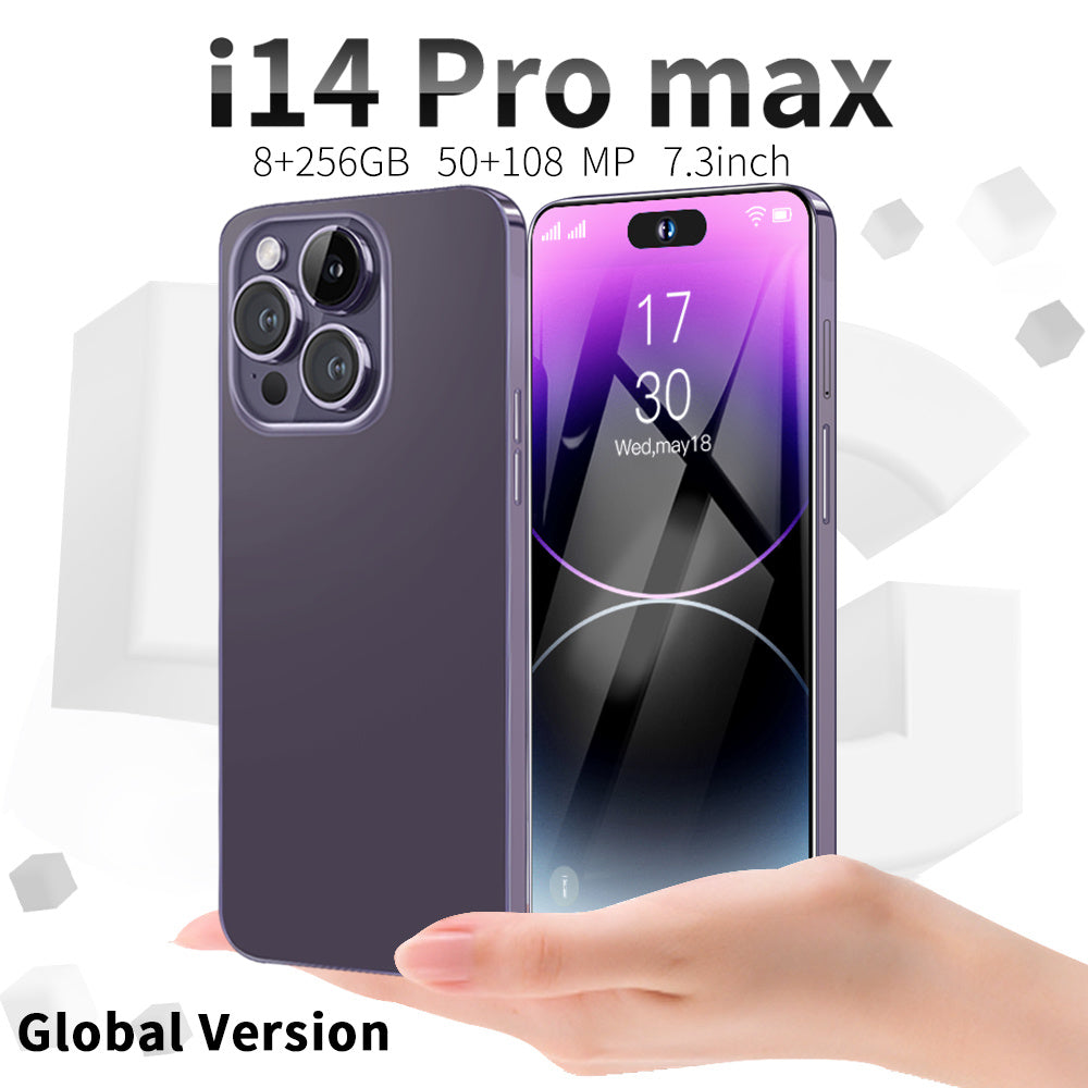 Hot Sale Brand New Smart Mobile Phone i14Pro Max Dual Nano SIM Android Version Ready In Stock