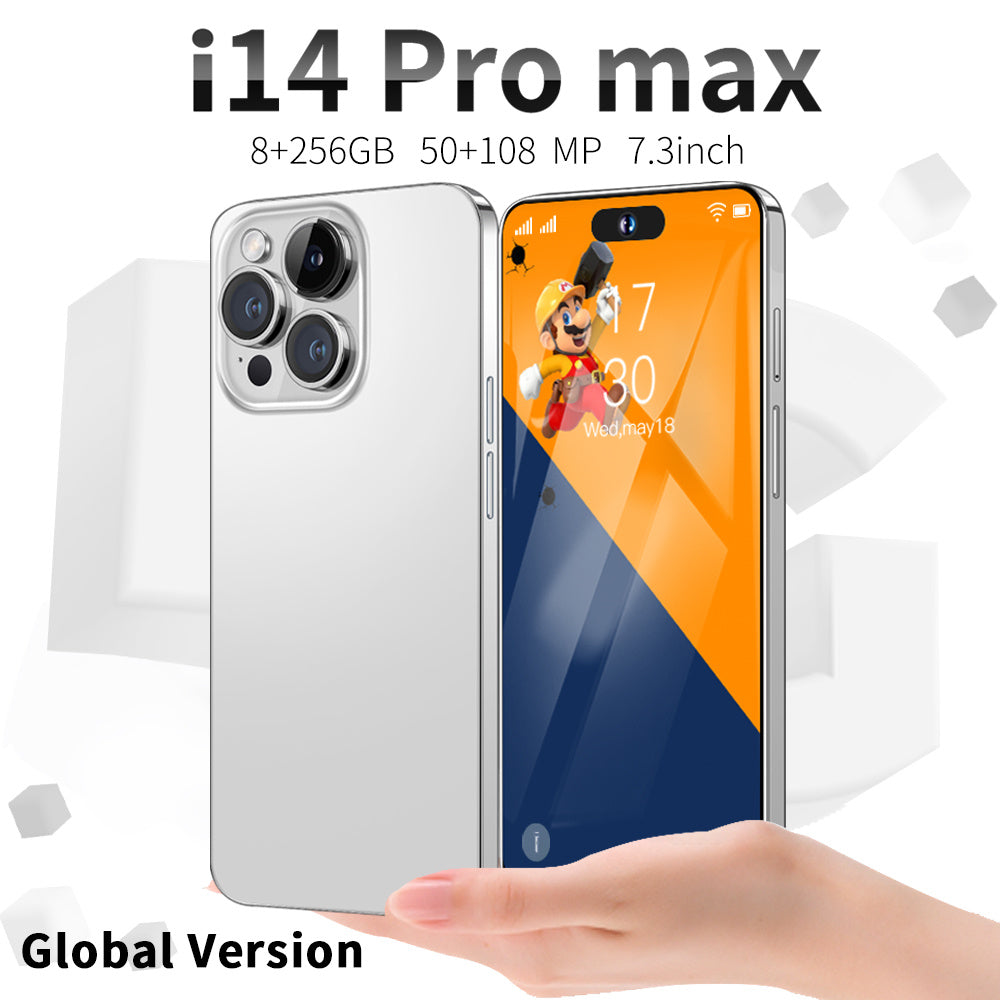 Hot Sale Brand New Smart Mobile Phone i14Pro Max Dual Nano SIM Android Version Ready In Stock