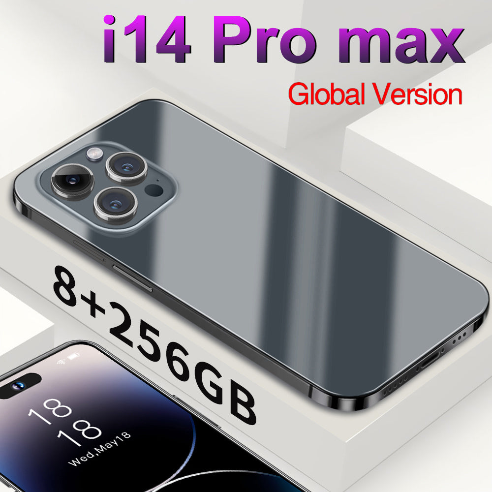 Hot Sale Brand New Smart Mobile Phone i14Pro Max Dual Nano SIM Android Version Ready In Stock