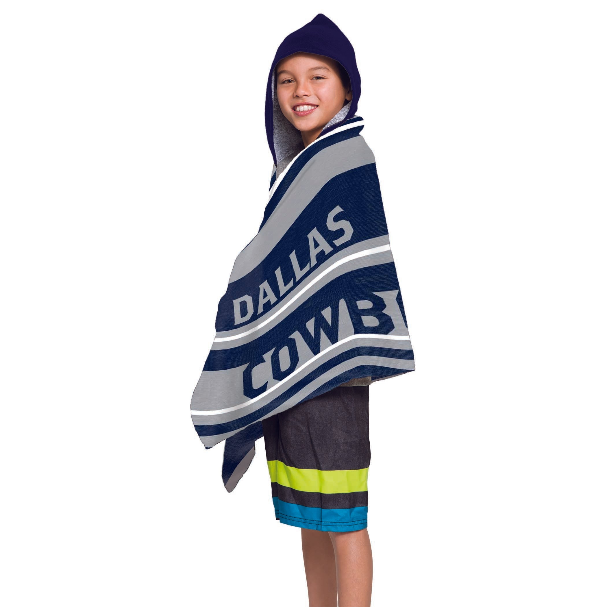 NFL 606 Cowboys - Juvy Hooded Towel, 22"X51"