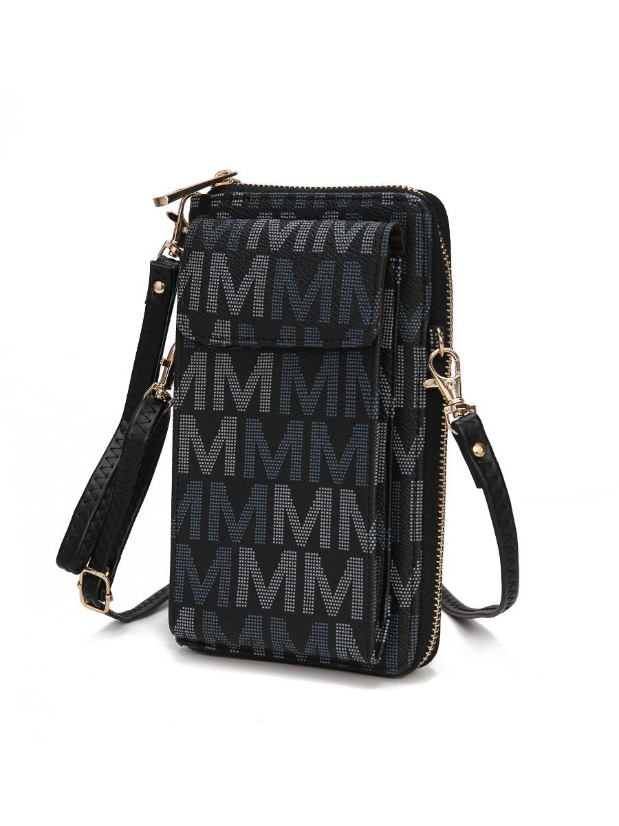 MKF Collection Cossetta two in one Cell Phone Crossbody Wristlet by Mia k