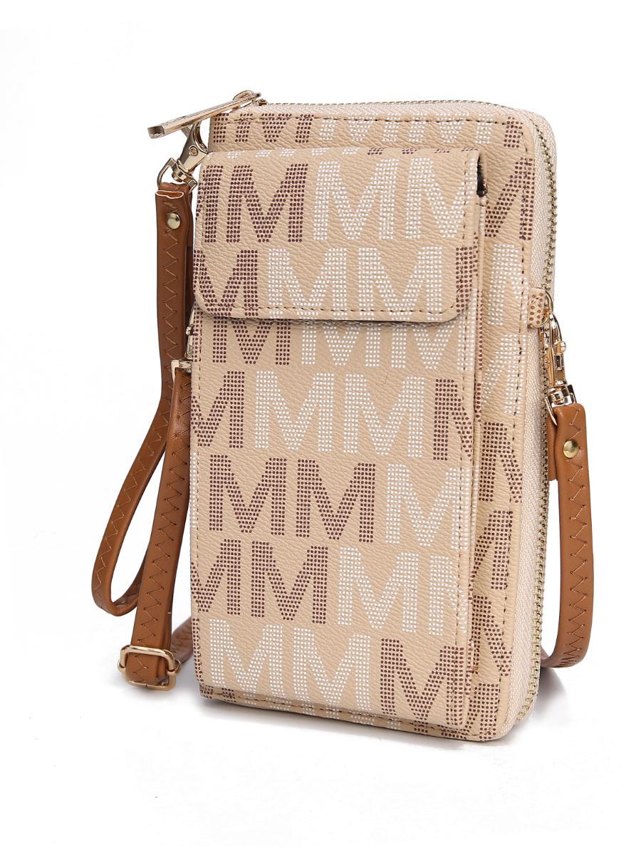 MKF Collection Cossetta two in one Cell Phone Crossbody Wristlet by Mia k