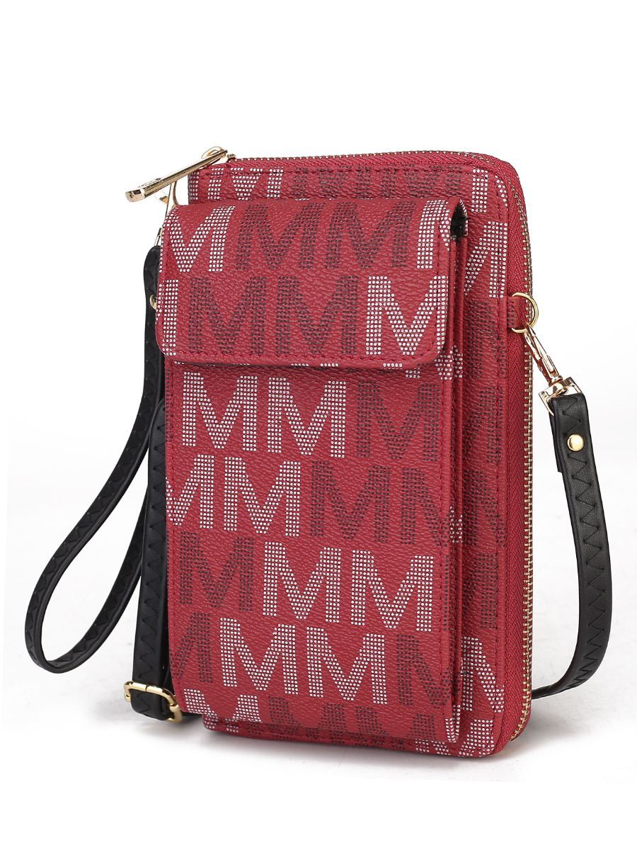 MKF Collection Cossetta two in one Cell Phone Crossbody Wristlet by Mia k