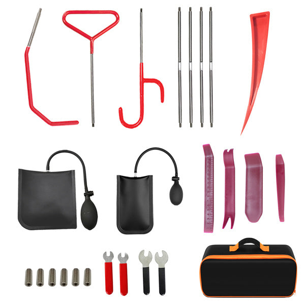 Car hook tool triangle purple warp 25PCS set