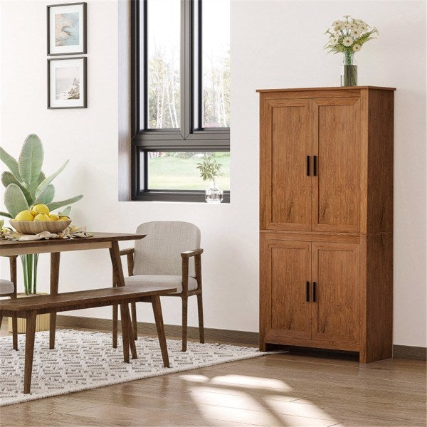 Storage Cabinet-Oak