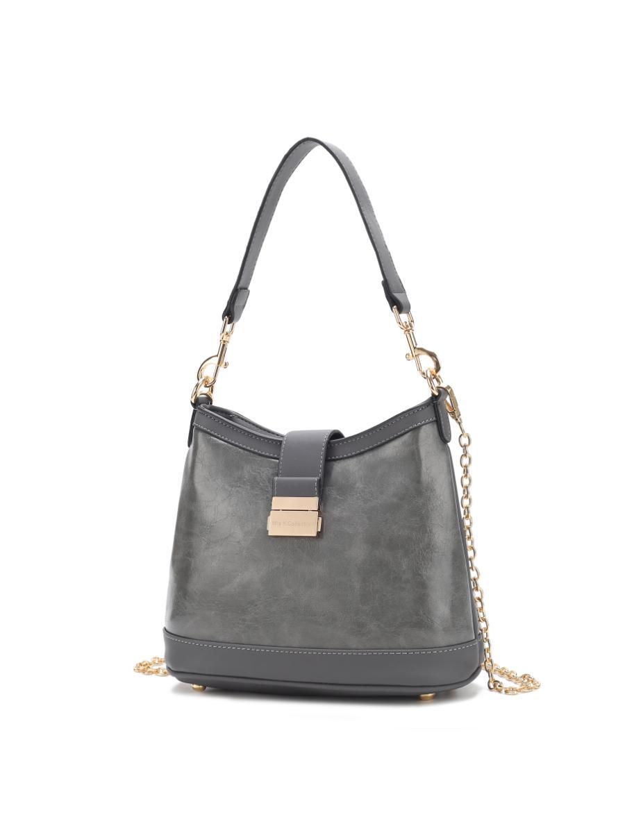 MKF Collection Pilar Vegan Leather Women Shoulder Bag by Mia k