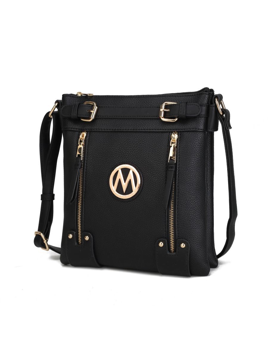 MKF Collection Lilian Vegan Leather Women Crossbody Bag by Mia k