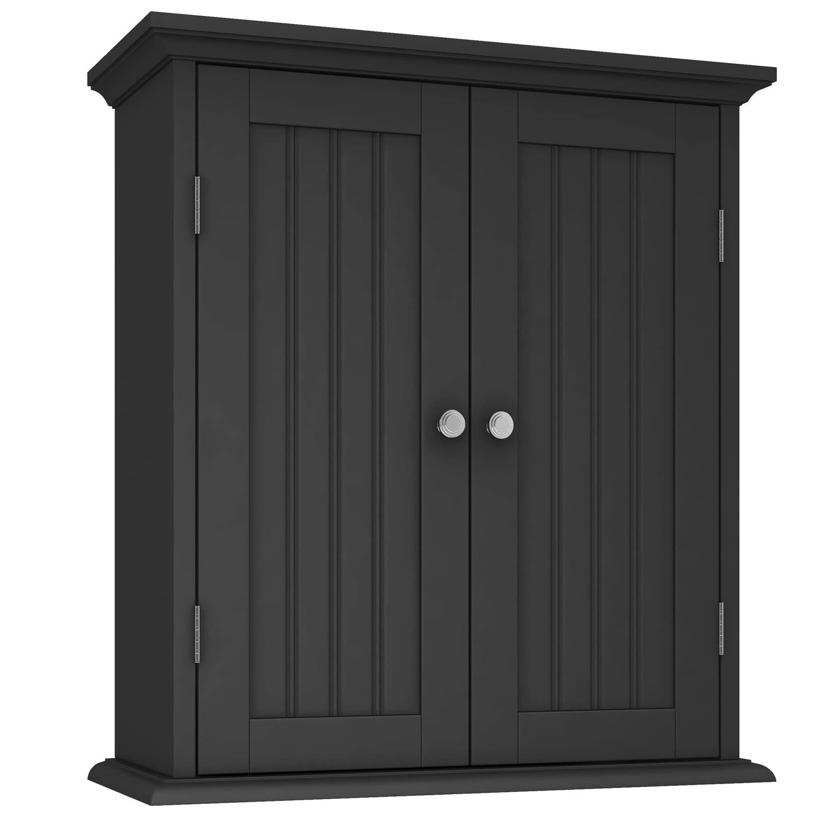 Bathroom Wall Cabinet (Black)