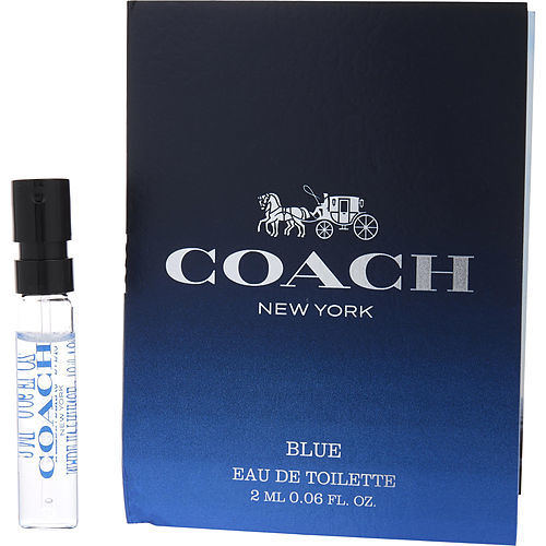 COACH BLUE by Coach EDT VIAL ON CARD